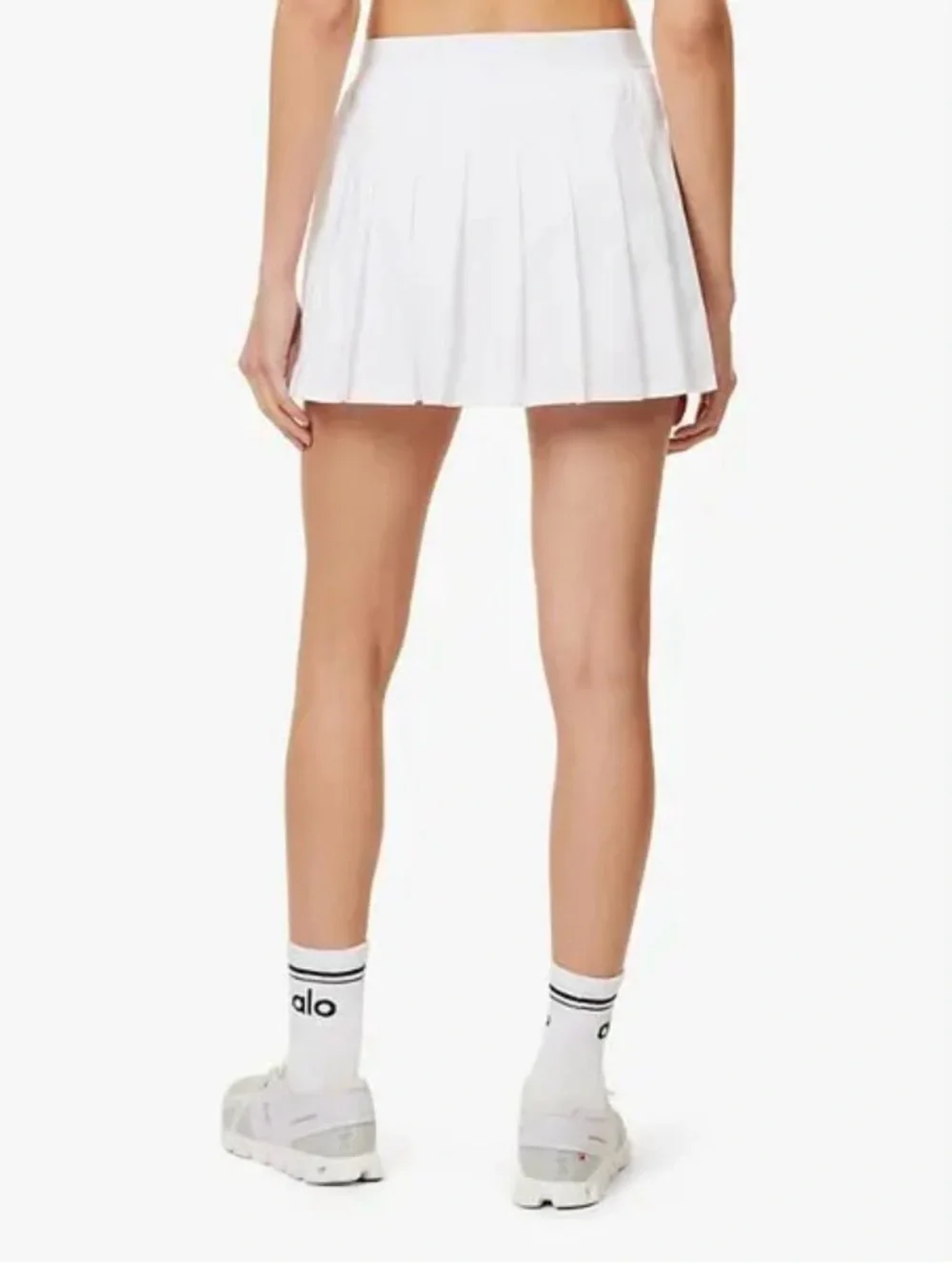ALO Yoga White tennis skirt
